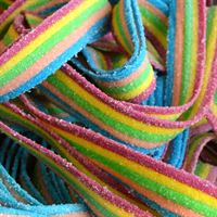 [1321] Sour Rainbow Belts 210pcs/Tray