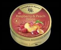 C&H RASPBERRY & PEACH DROPS