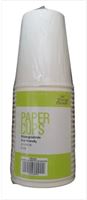 [2608] 6PK WHITE PAPER CUP266mlx 20pc