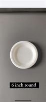 6 Round plate (50x20pc)