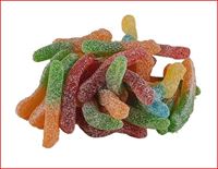 [1168] D Mega Sour Worms 2kg