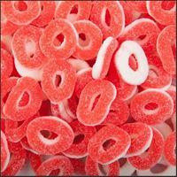 [1188] Sour Strawberry Rings 2kg