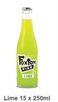 [2081LIME] Fox Fizz LIME 250ml x 15pk