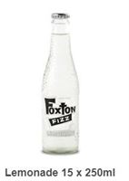 [2081LMND] Fox Fizz LEMONADE 250ml X 15pk