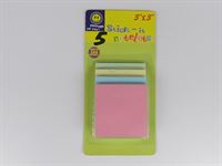 [B206] Sticky Notes 4 Colour Asst.*6