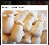 [DRA104] MILK BOTTLES GUMMY 2KG