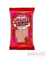 [30065] Sour Straps Strawberry 160g x
