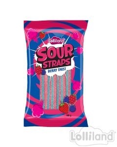 [91082] Sour Straps Berry Twist 160g x