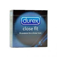 6PK Durex Close Fit  SMALL