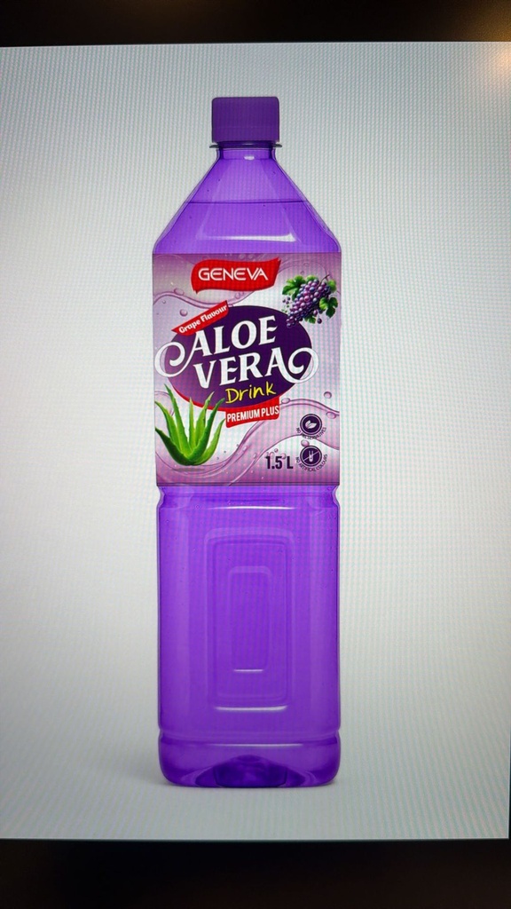 1.5L ALOE VERA GRAPE *12