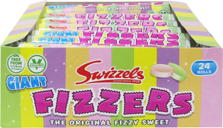 GIANT FIZZERS 24 ROLLS
