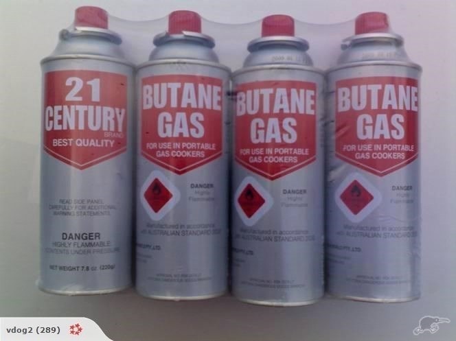 [2309] Flame 21 Butane Gas 220gx28pk