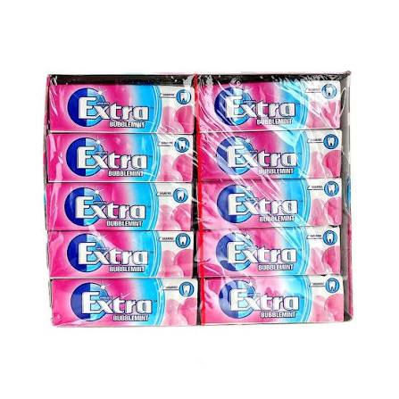 EXTRA PELLET BUBBLEMINT*30